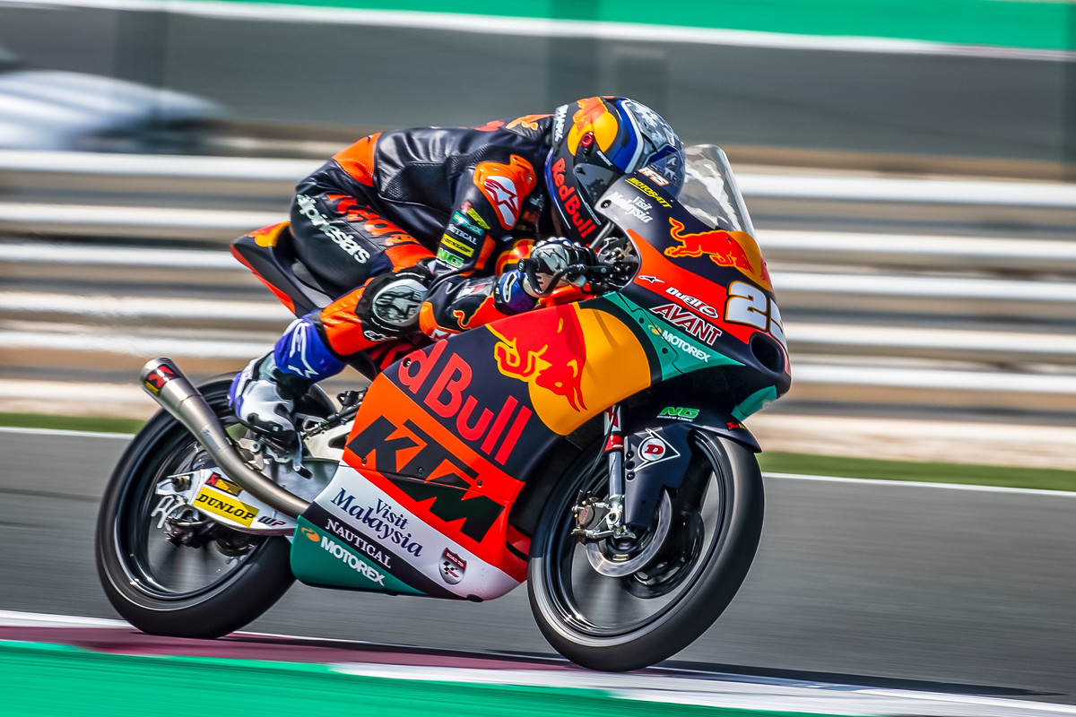 Raul Fernandez Moto3 2020 Qatar Saturday