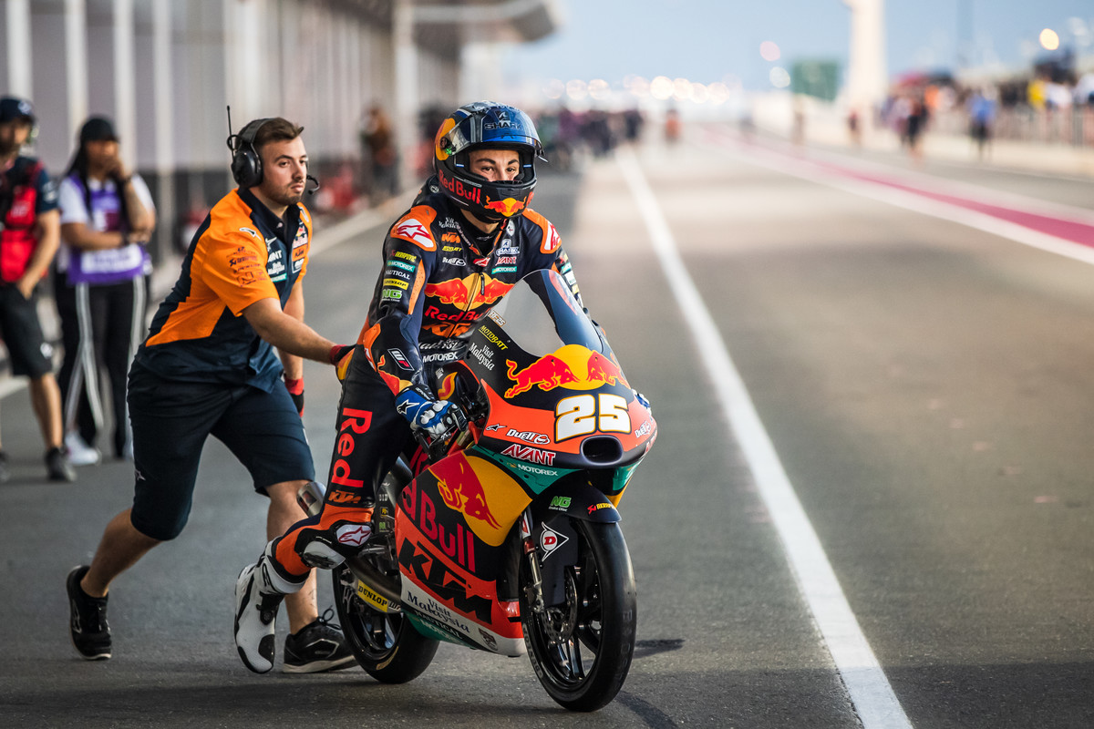 Raul Fernandez Moto3 2020 Qatar Saturday