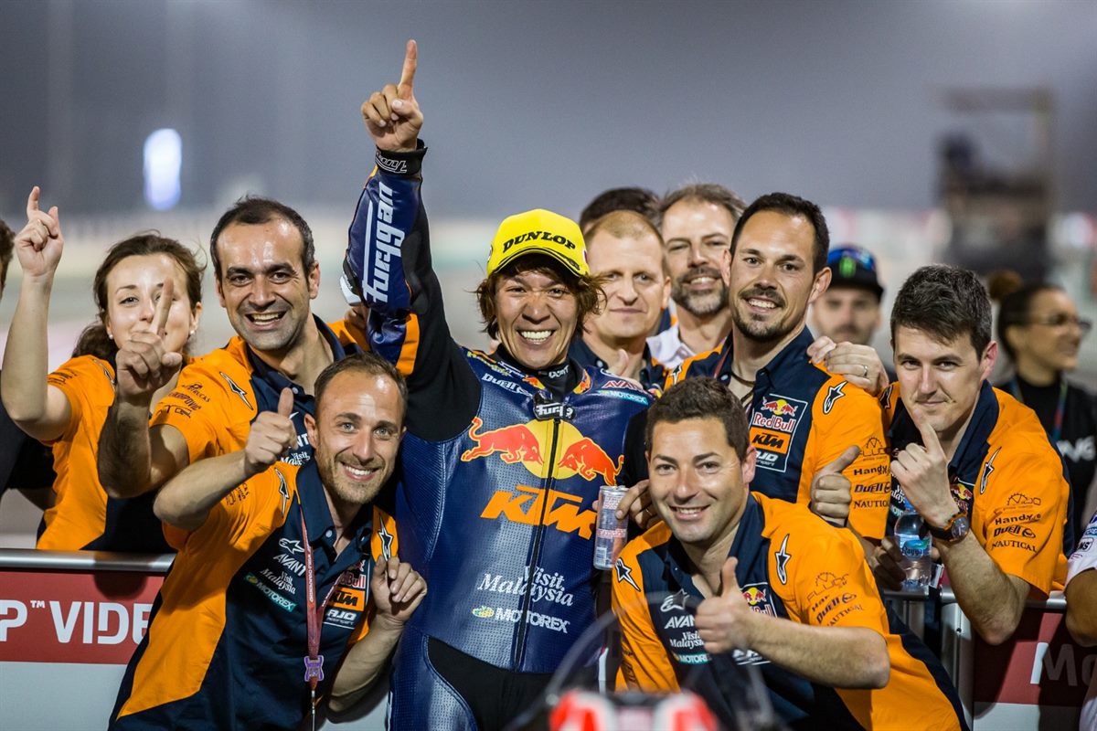 Tetsuta Nagashima Moto2 Qatar 2020