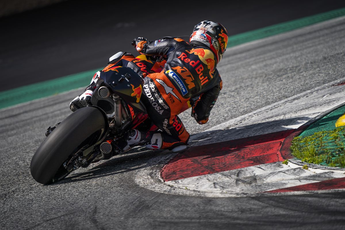 Dani Pedrosa KTM MotoGP RBR Private Test 2020