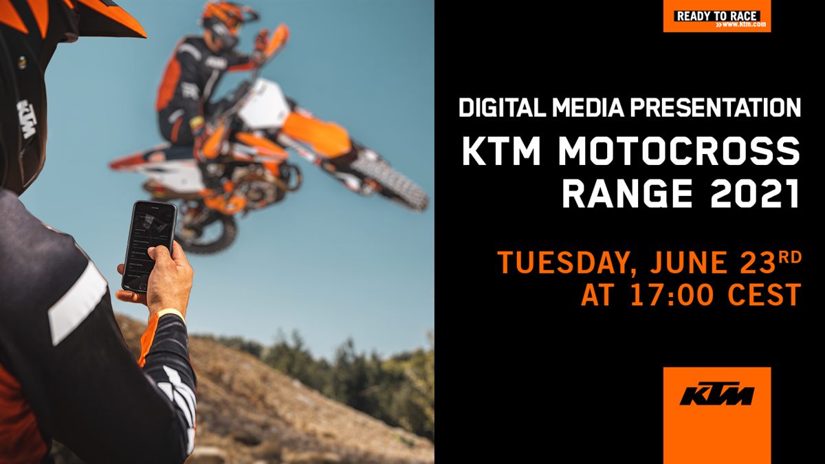 MY21 KTM SX Model Range Teaser