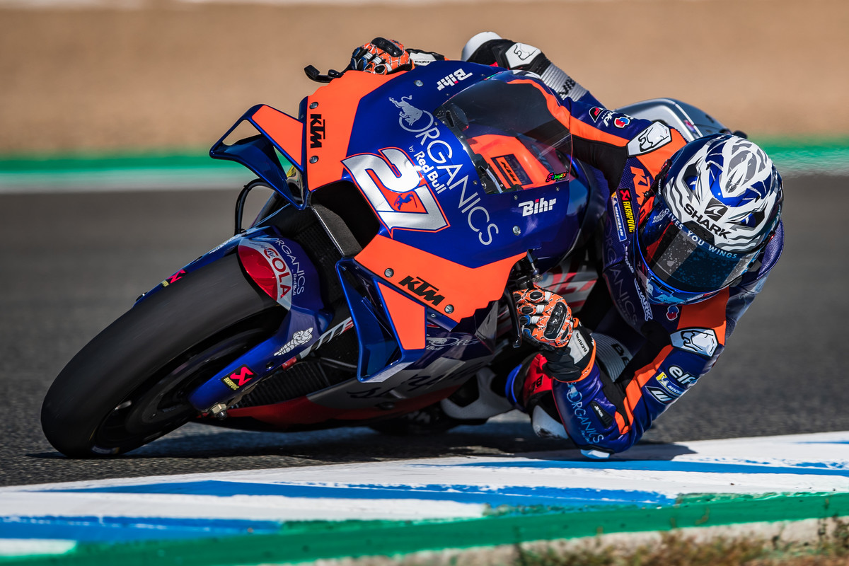 Iker Lecuona KTM RC16 MotoGP 2020 IRTA Test Jerez