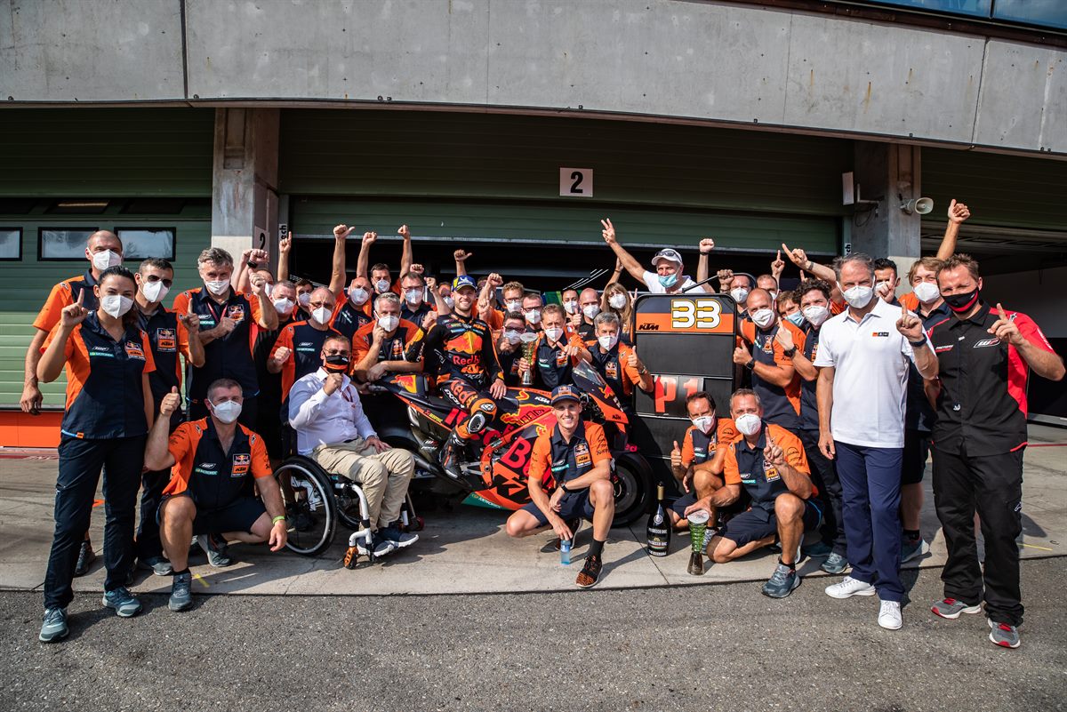 Brad Binder KTM RC16 MotoGP 2020 Brno