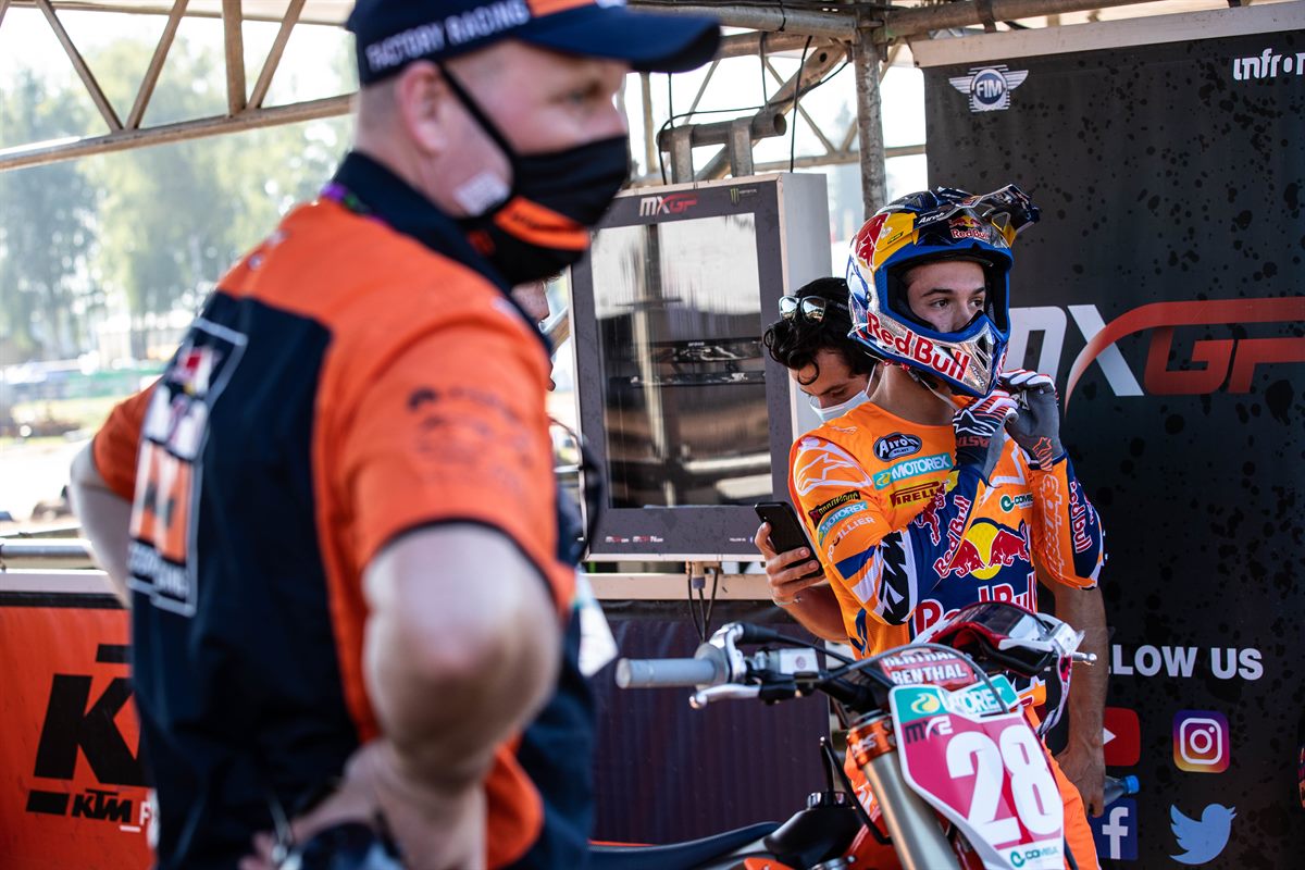 Tom Vialle KTM 250 SX-F 2020 Latvia