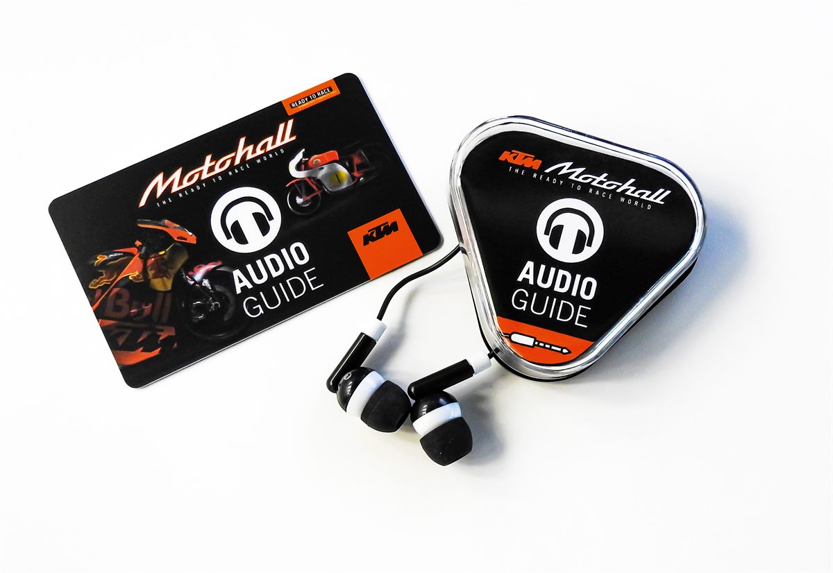 KTM Motohall AUDIOGUIDE