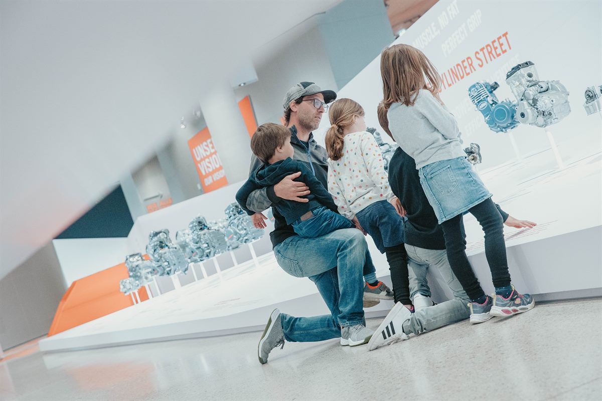 KTM Motohall - Guided tours