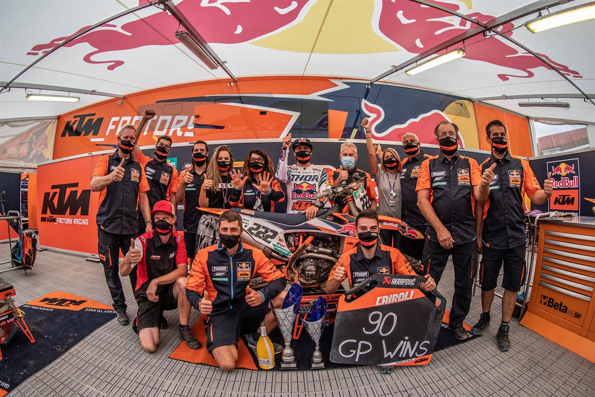 Tony Cairoli KTM 450 SX-F 2020 Riga