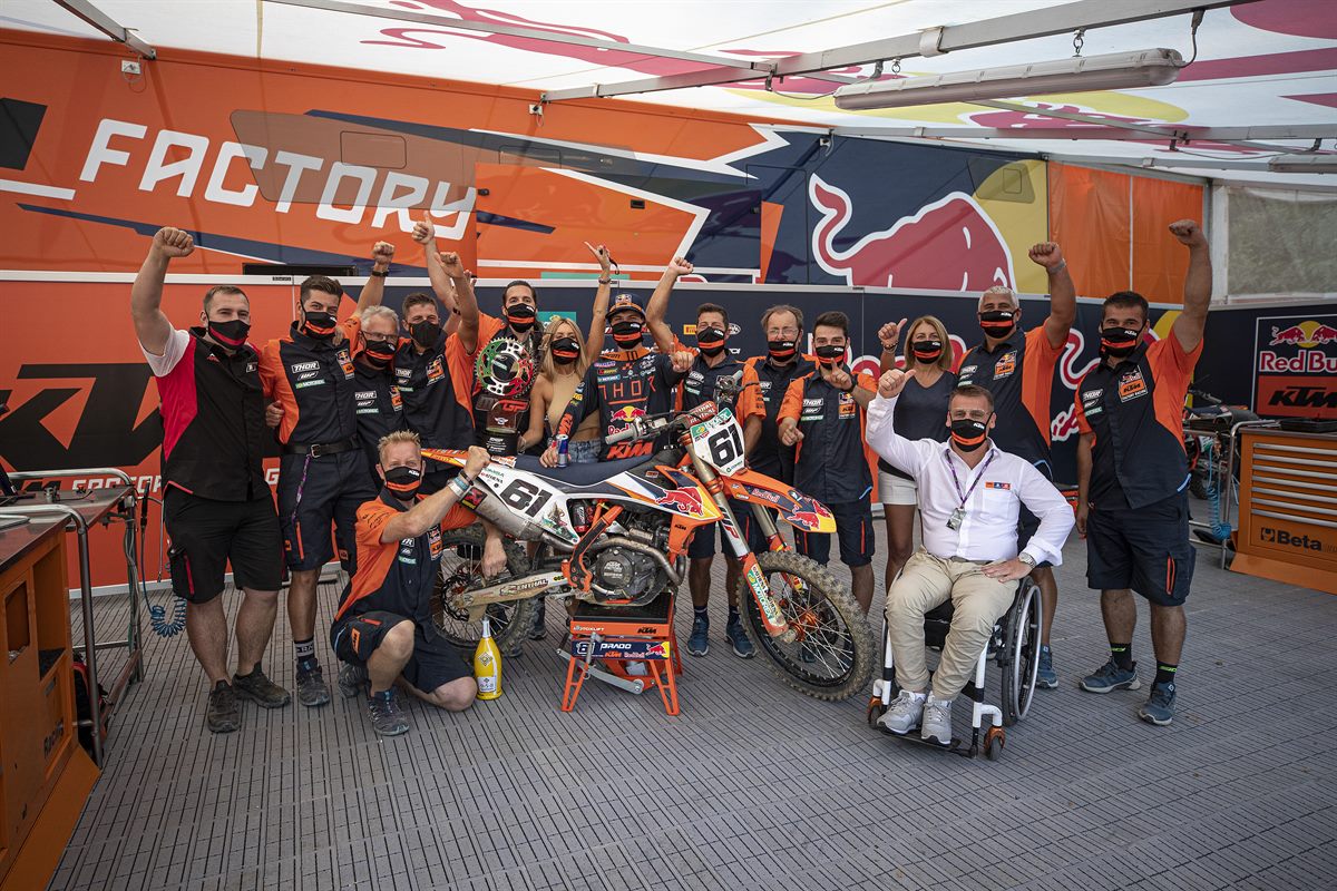 Jorge Prado KTM 450 SX-F 2020 Faenza