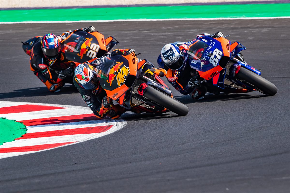 Red Bull KTM riders 2020 Misano
