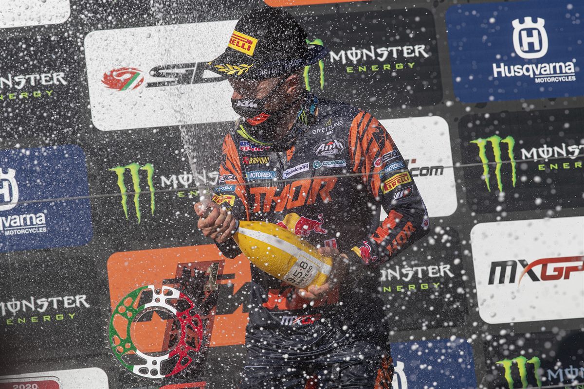 Tony Cairoli KTM 450 SX-F 2020 Emilia Romagna