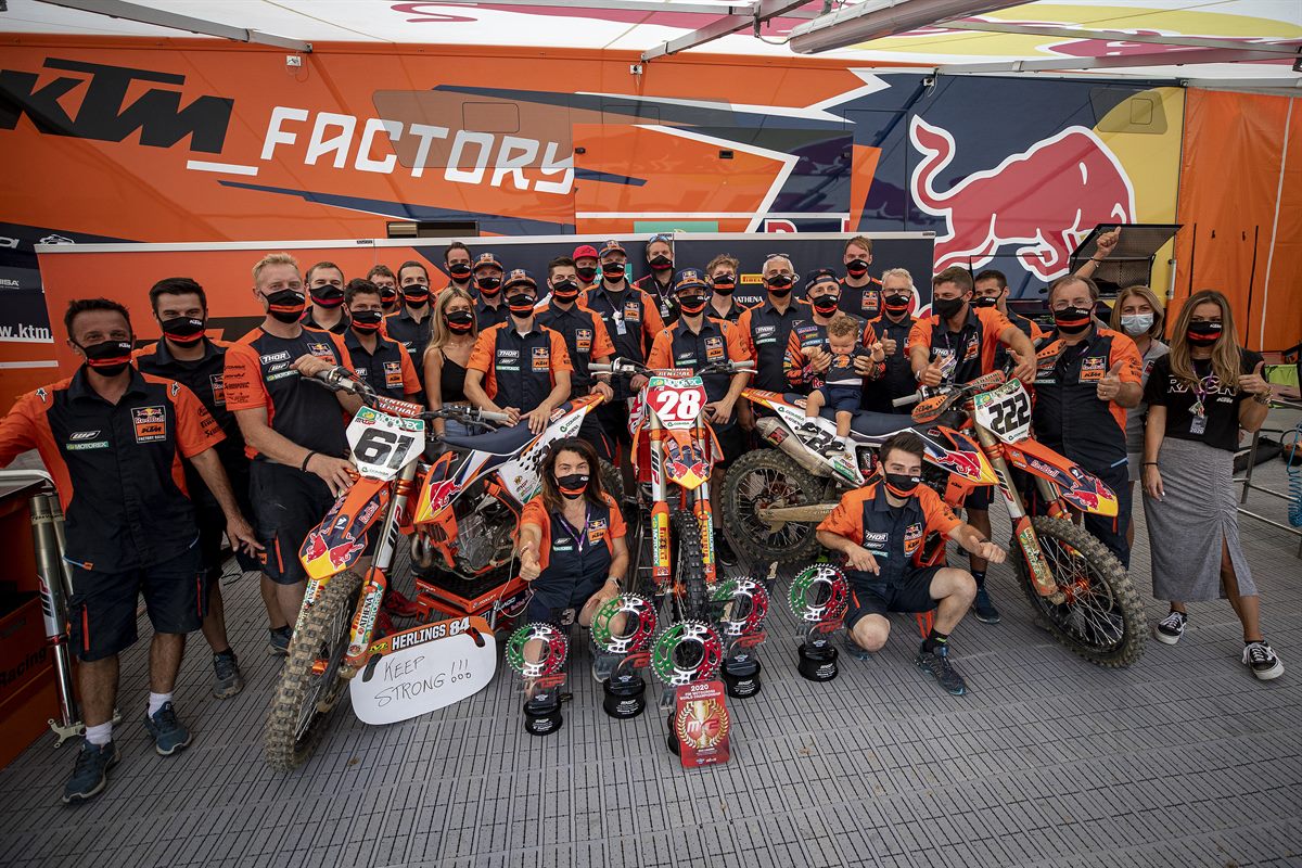 Tony Cairoli KTM 450 SX-F 2020 Emilia Romagna