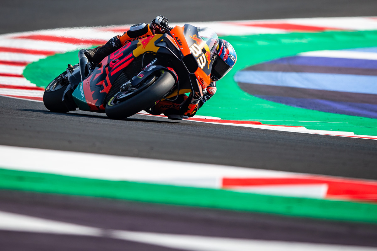 Brad Binder KTM RC16 MotoGP 2020 Misano test
