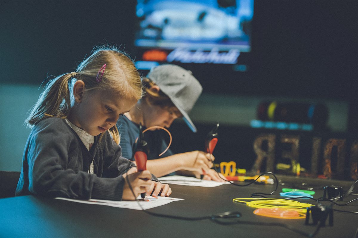 Workshops im Innovation Lab der KTM Motohall