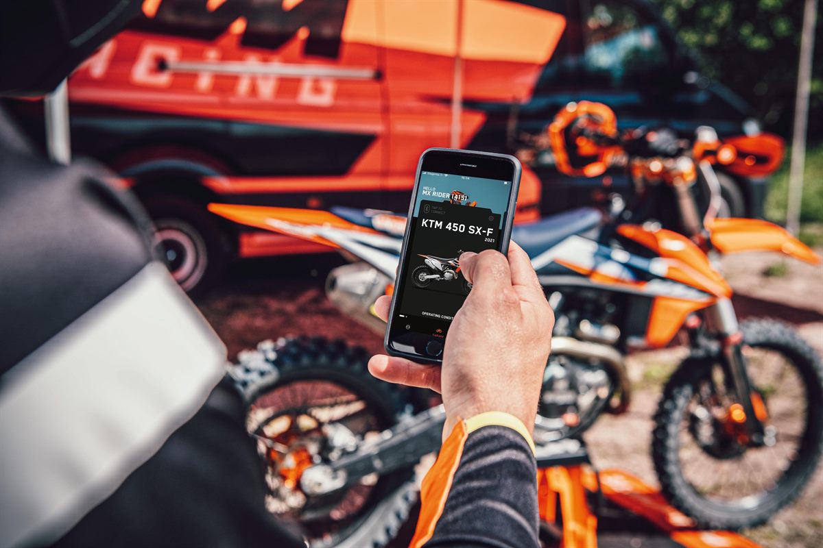 myKTM Screens - KTM SX 2021