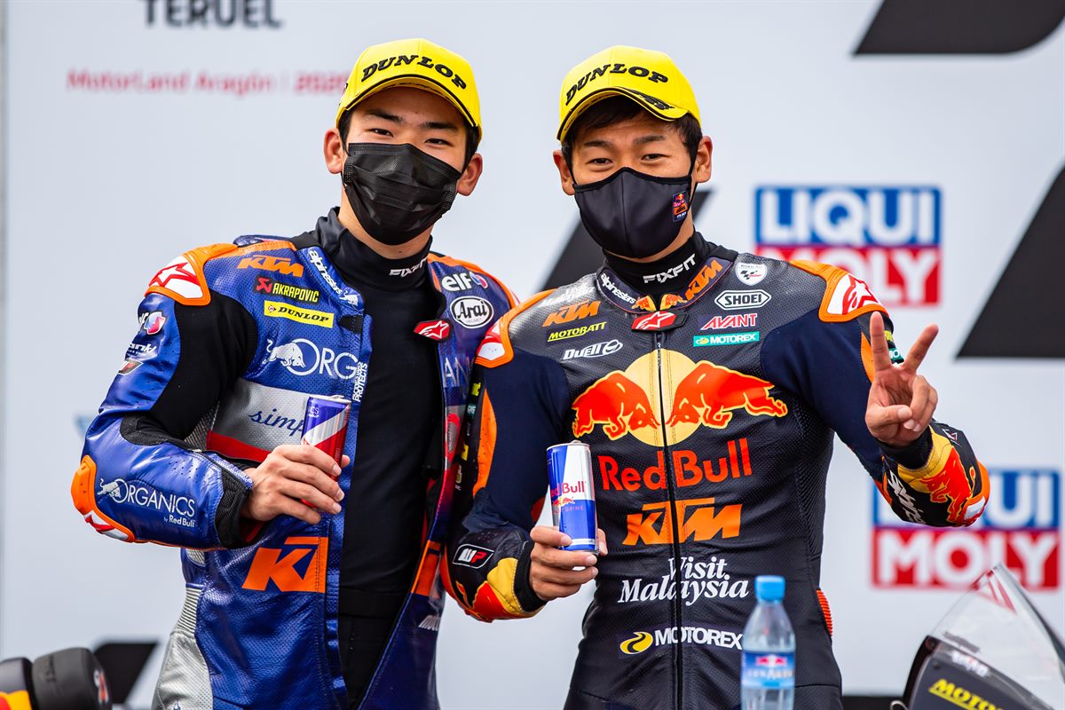 Sasaki & Toba Moto3 Teruel