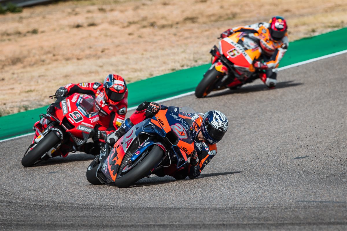 Iker Lecuona KTM RC16 MotoGP 2020 Teruel race