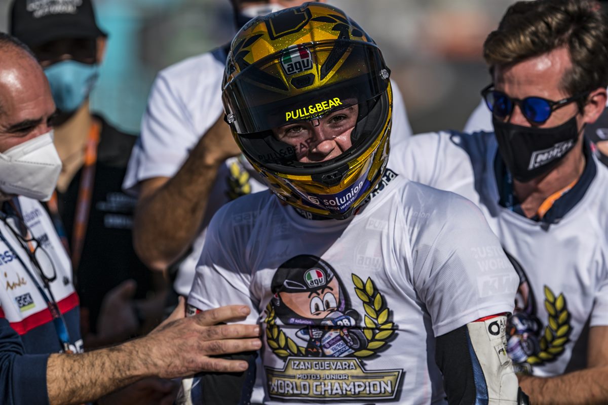 Izan Guevara 2020 FIM CEV Moto3 Junior World Champion