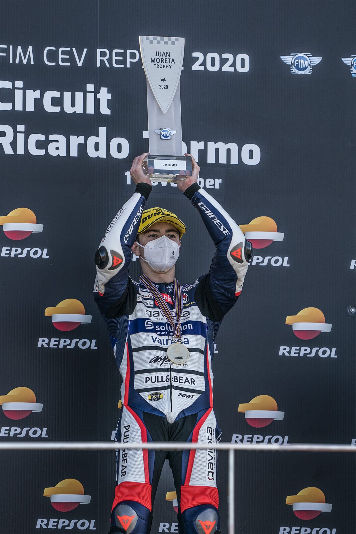 Izan Guevara 2020 FIM CEV Moto3 Junior World Champion