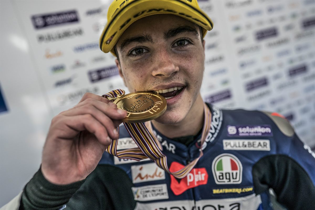 Izan Guevara 2020 FIM CEV Moto3 Junior World Champion