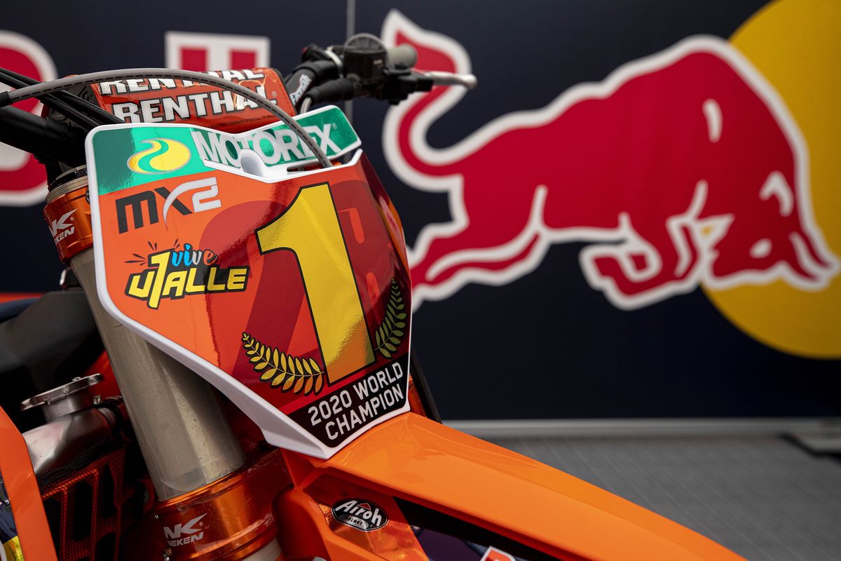 Tom Vialle KTM 250 SX-F 2020 Pietramurata - World Champion