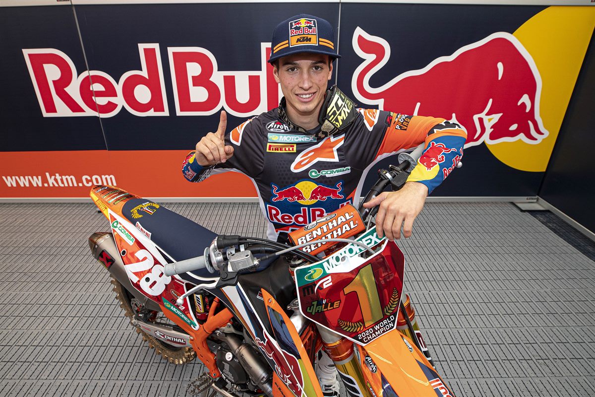 Tom Vialle KTM 250 SX-F 2020 Pietramurata - World Champion