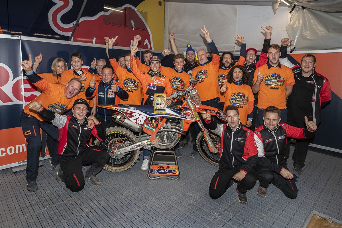 Tom Vialle KTM 250 SX-F 2020 Pietramurata - World Champion