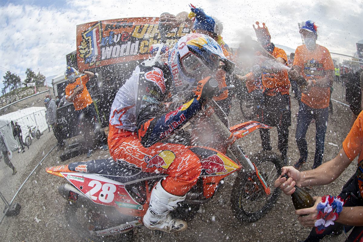 Tom Vialle KTM 250 SX-F 2020 Pietramurata - World Champion