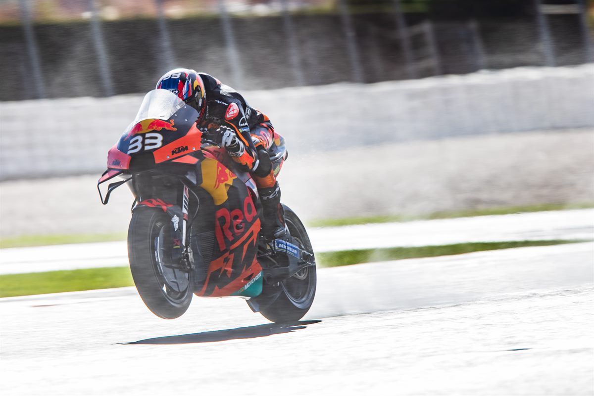 Brad Binder KTM RC16 MotoGP 2020 Valencia 1