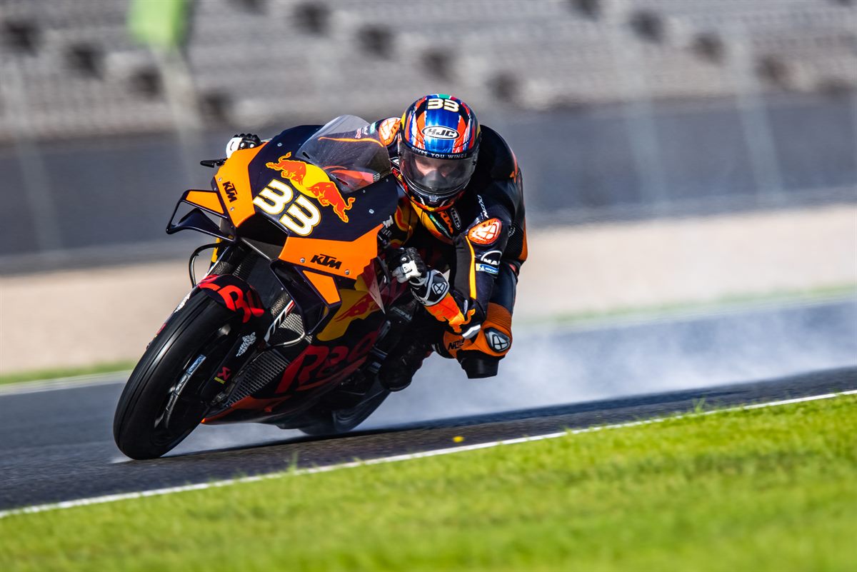 Brad Binder KTM RC16 MotoGP 2020 Valencia 1