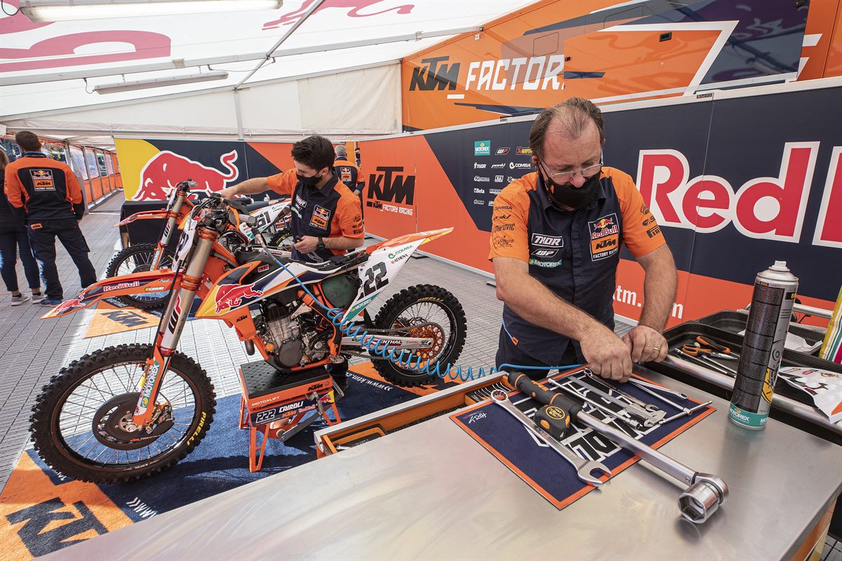 Tony Cairoli KTM 450 SX-F 2020 Garda Trentino