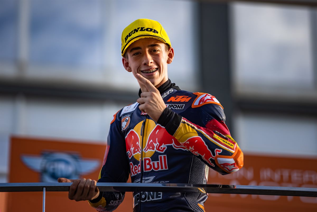 Pedro Acosta Red Bull MotoGP Rookies Champion 2020