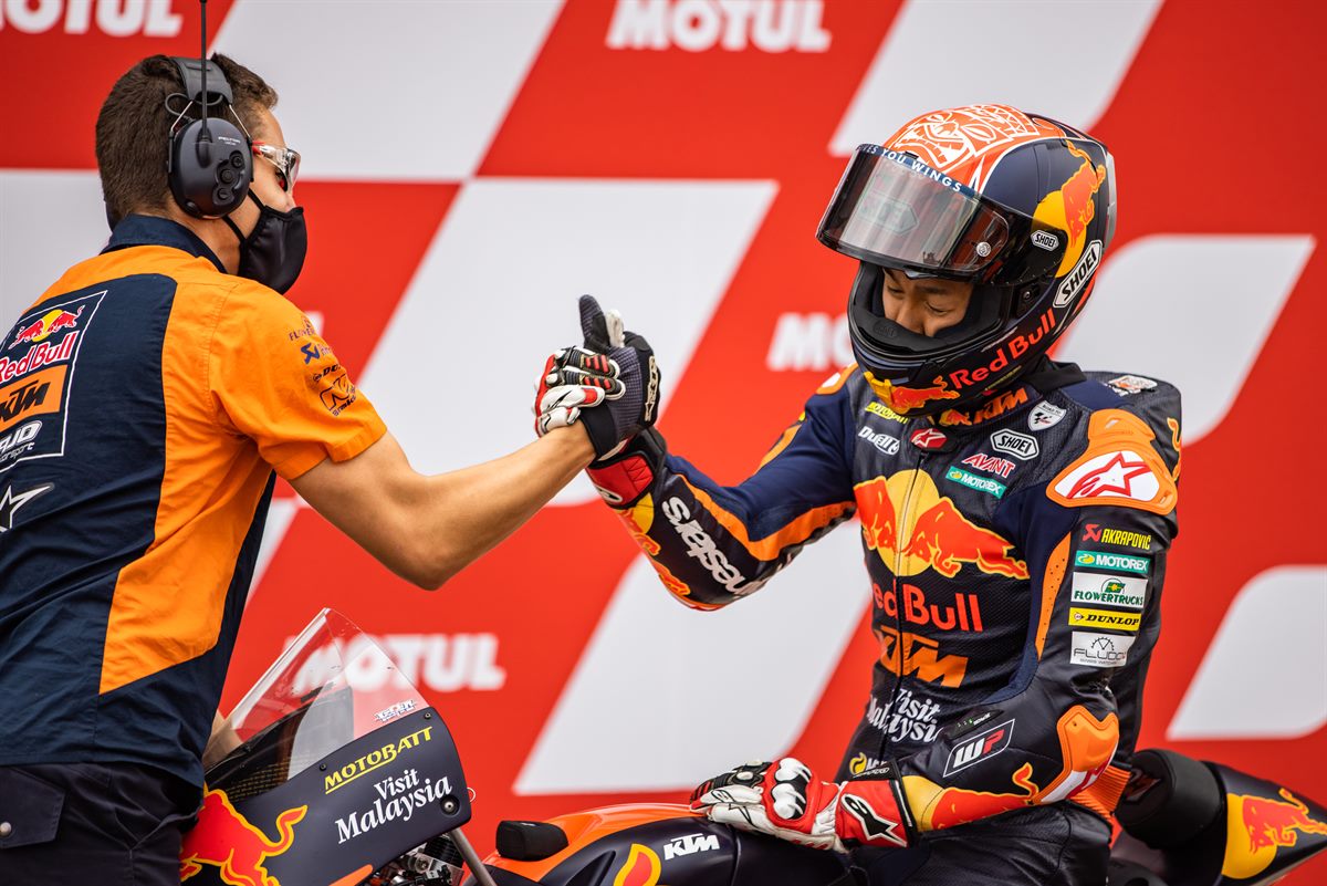 Kaito Toba 2020 Moto3 Valencia 2