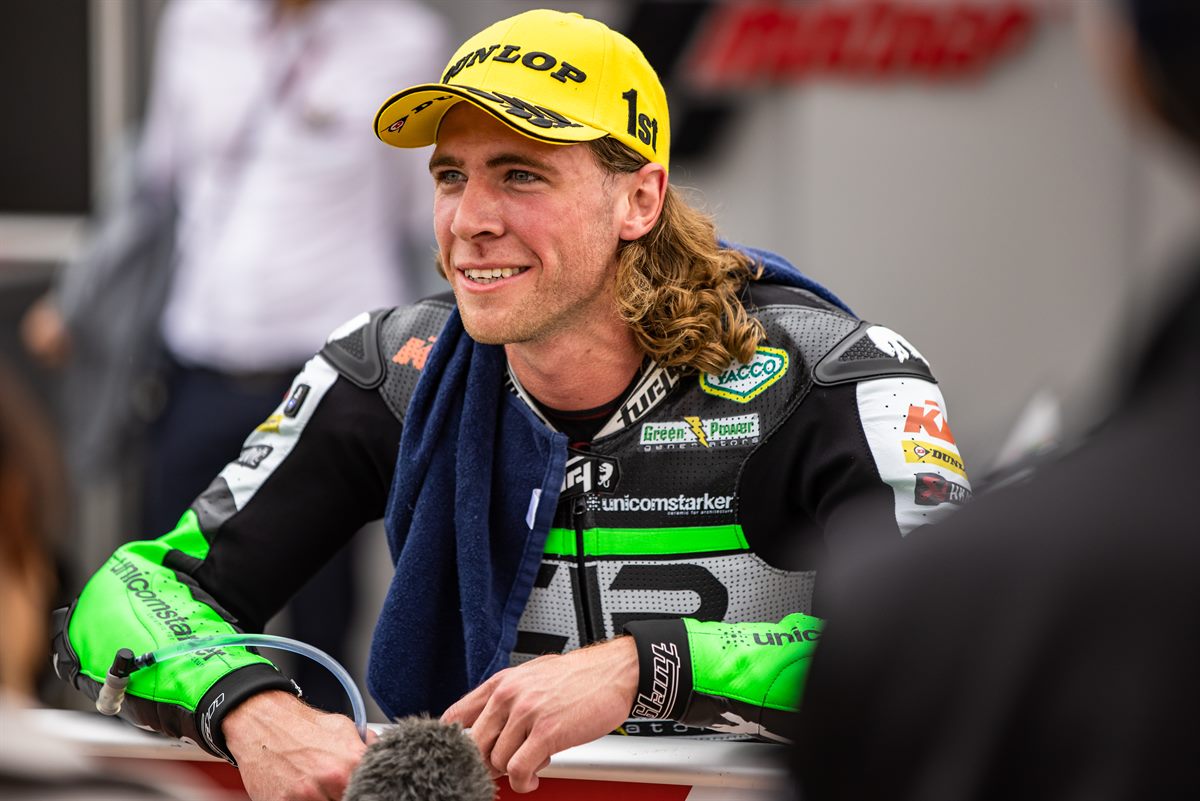 Darryn Binder 2020 Moto3 Valencia 2