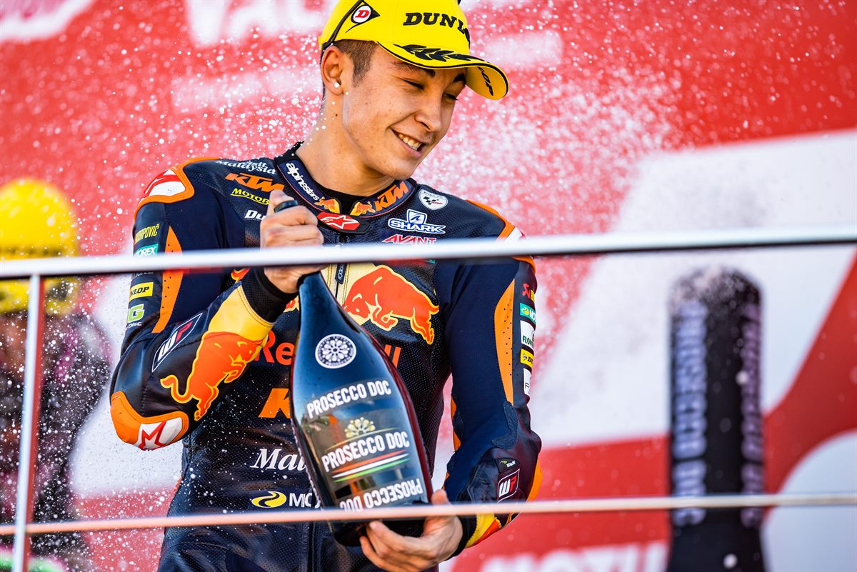 Raul Fernandez Moto3 2020 Valencia 2
