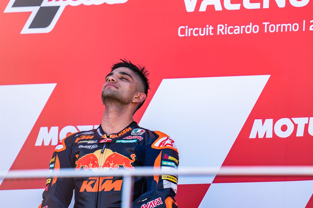 Jorge Martin Moto2 2020 Valencia 2