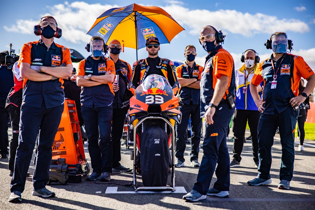 Brad Binder KTM RC16 MotoGP 2020 Valencia 2