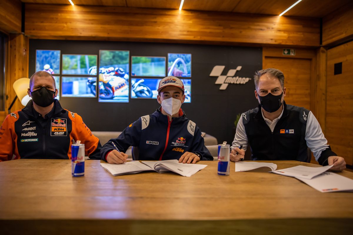 Pedro Acosta Red Bull MotoGP Rookies Champion 2020