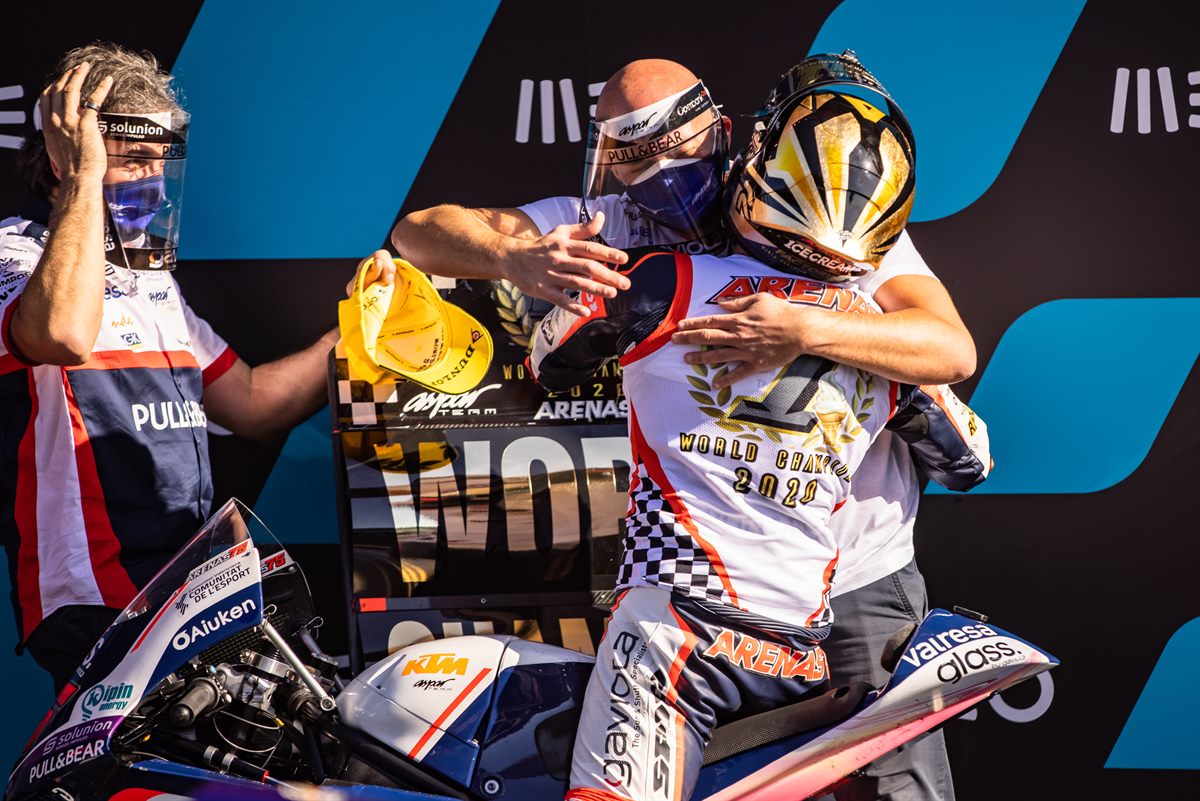 Albert Arenas Moto3 2020 Champion