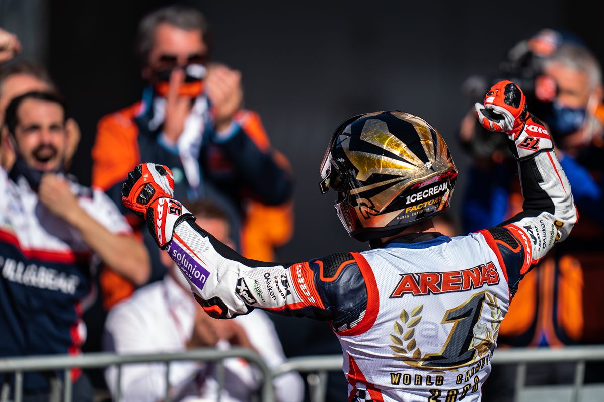 Albert Arenas Moto3 2020 Champion