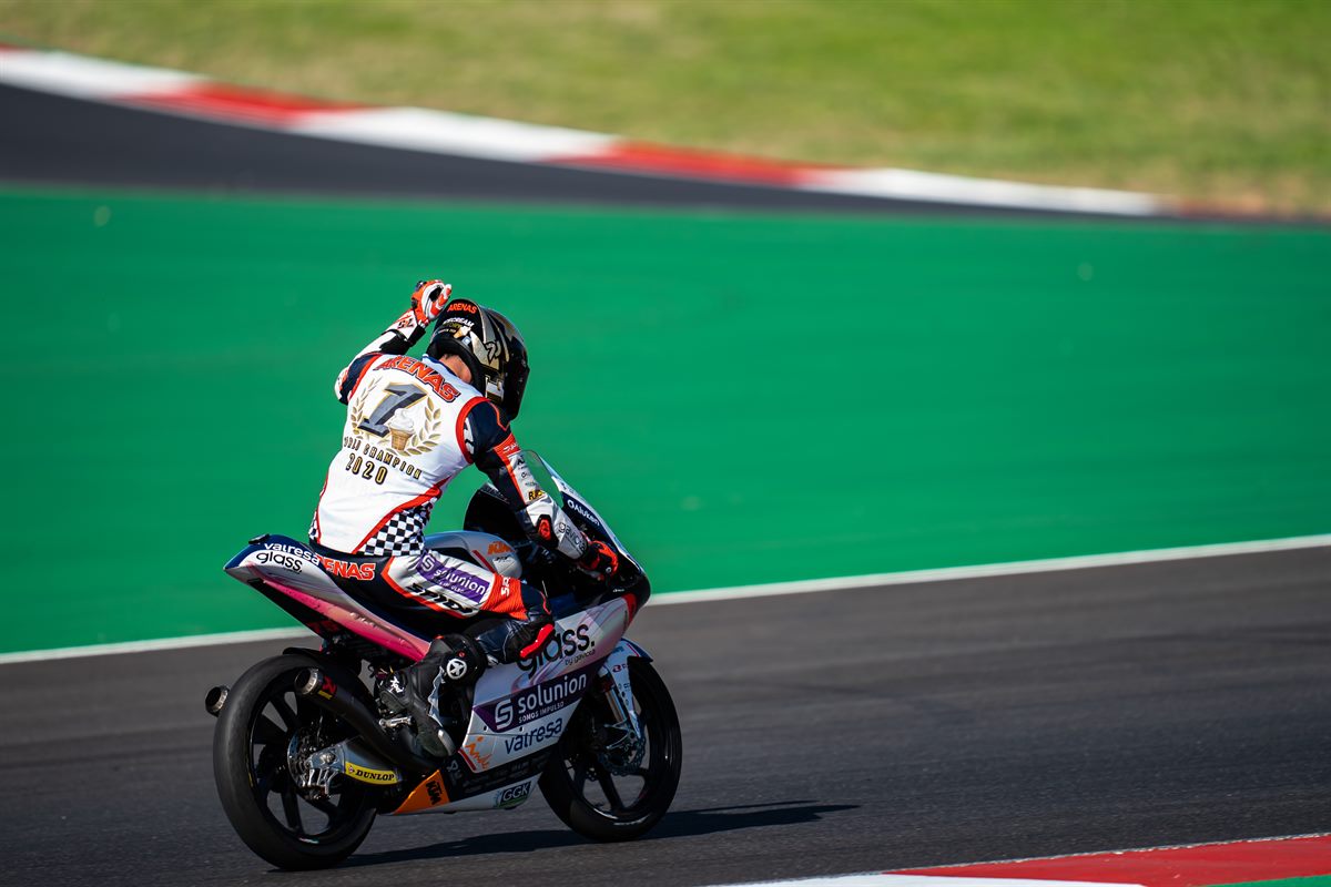 Albert Arenas Moto3 2020 Champion
