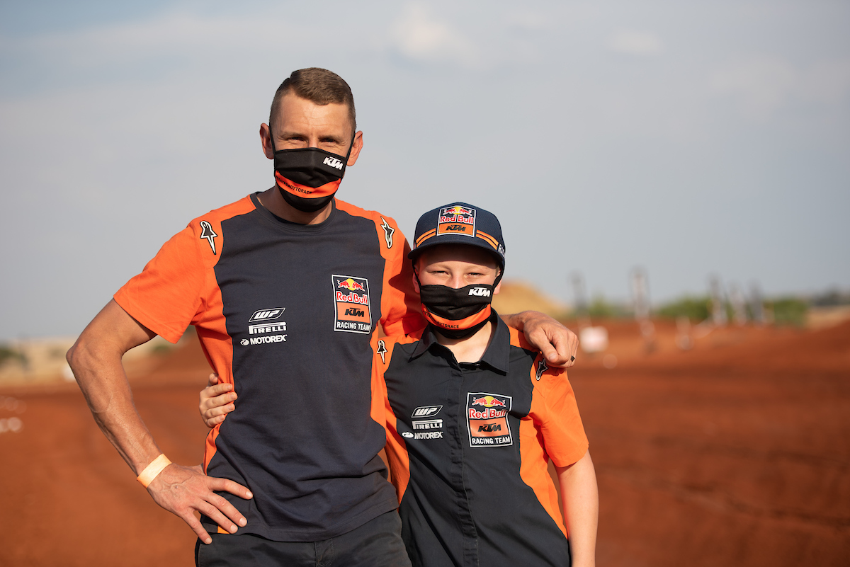 Red Bull KTMs new 85cc recruit Trey Cox.