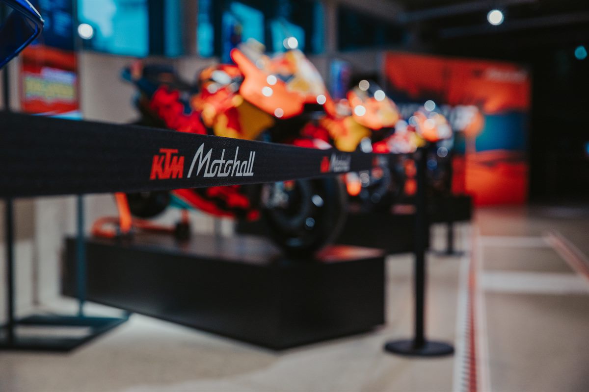 MotoGP™ Themenwelt in der KTM Motohall