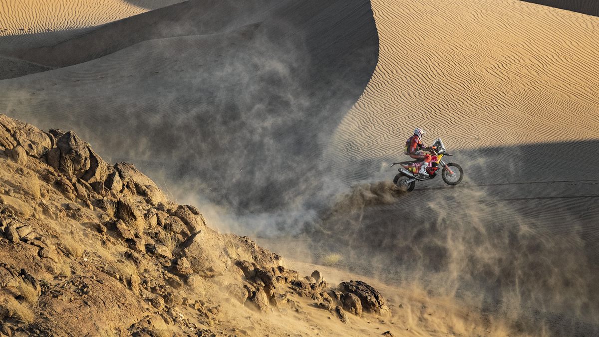 Sam Sunderland - Red Bull KTM Factory Racing - 2021 Dakar Rally Stage Three