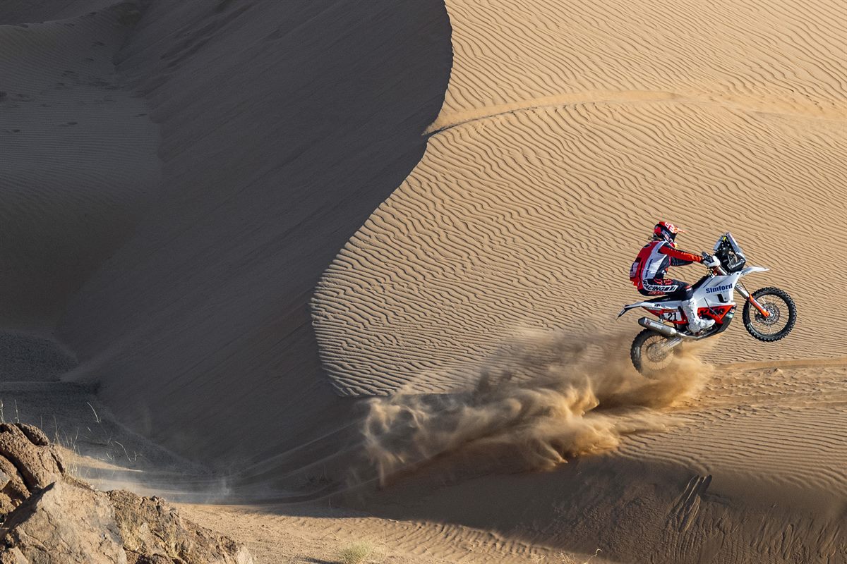 Daniel Sanders - KTM Factory Racing - 2021 Dakar Rally Stage Three