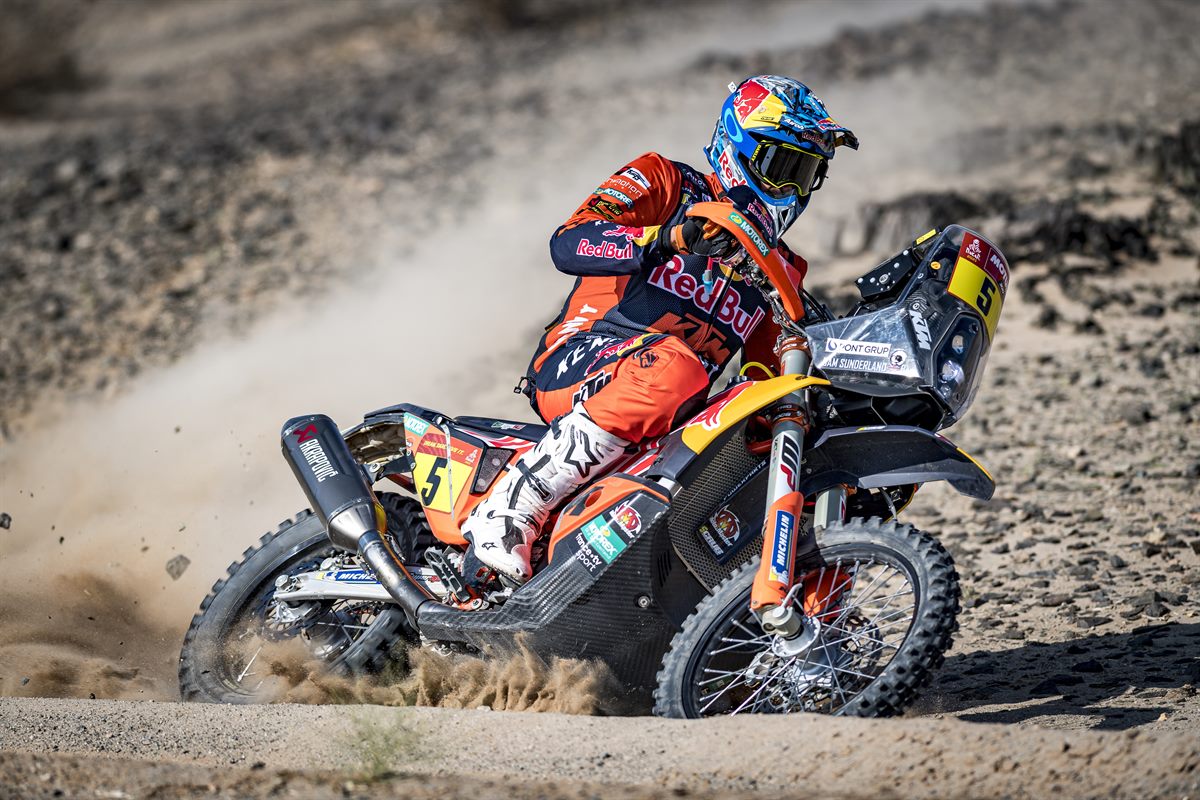 Sam Sunderland - Red Bull KTM Factory Racing - 2021 Dakar Rally Stage Four