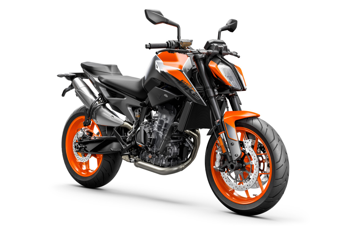 KTM 890 DUKE - Studio orange front right