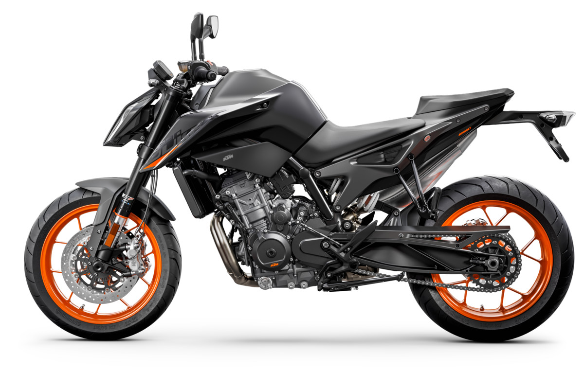 KTM 890 DUKE - Studio black left