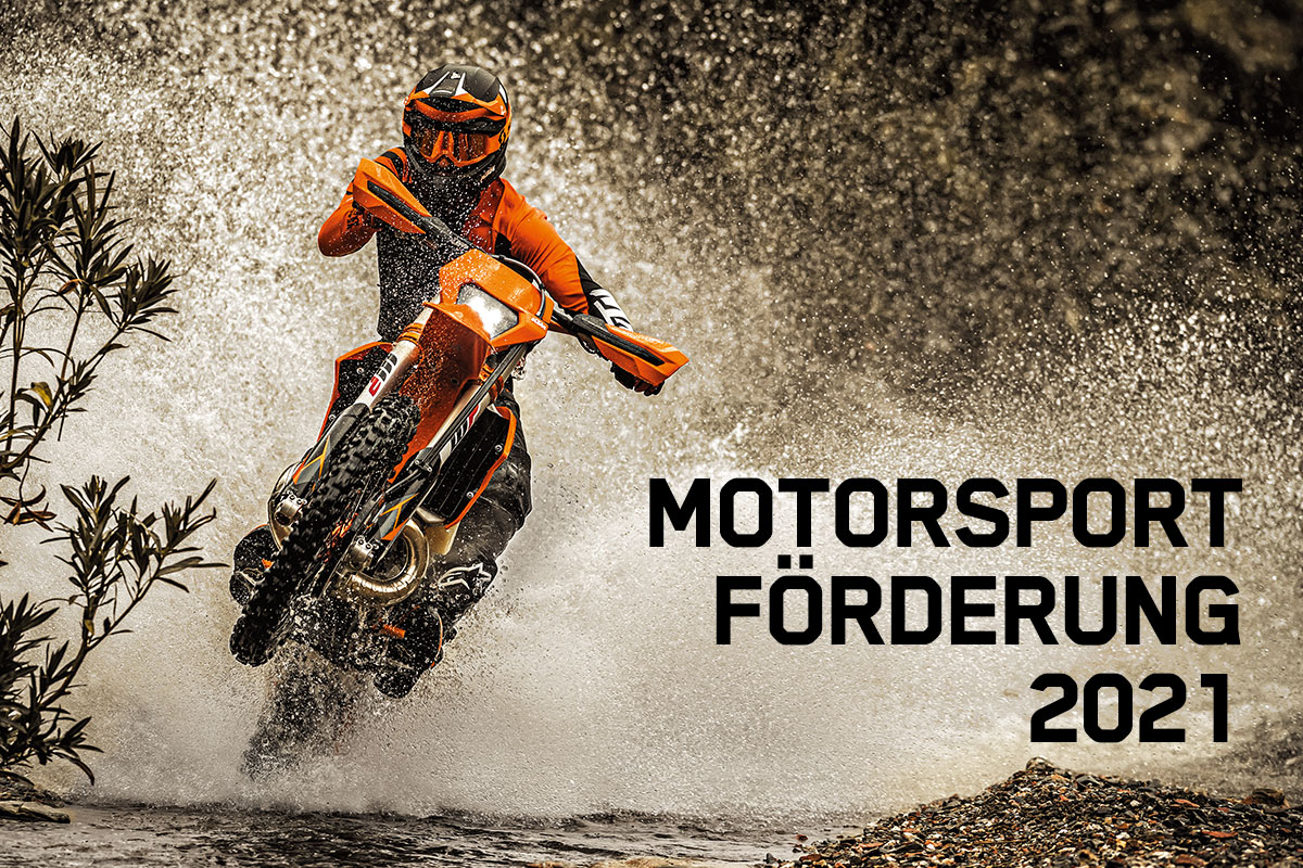 KTM MOTORSPORTFÖRDERUNG 2021