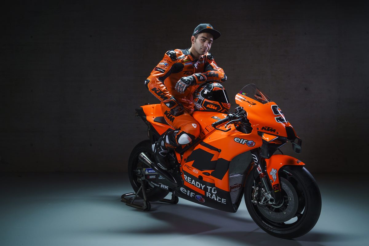Danilo Petrucci KTM 2021 MotoGP launch