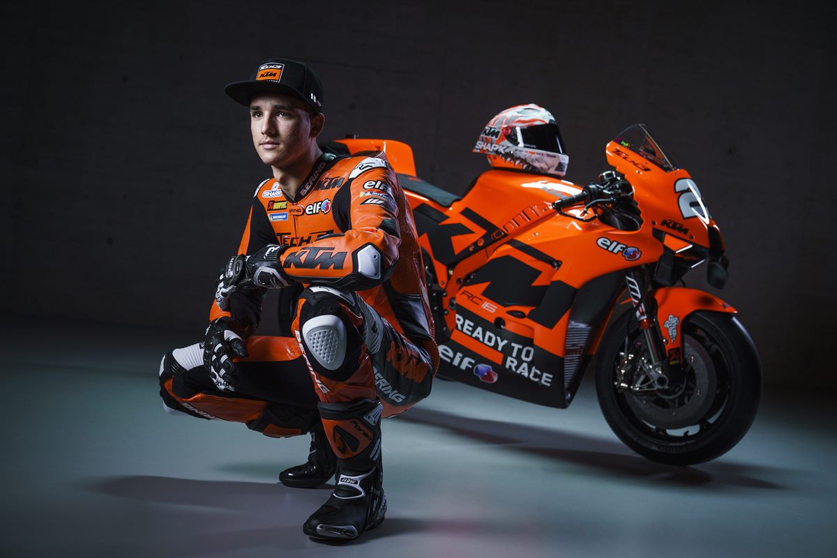 Iker Lecuona KTM 2021 MotoGP launch